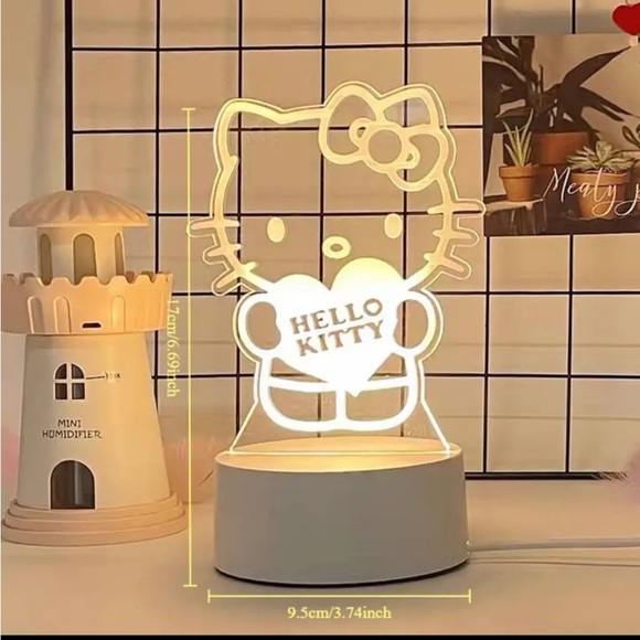 NIB Sanrio Hello Kitty LED Lantern - White - Picture 5 of 5